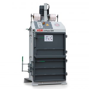 Vertikalna preša balirka HSM V-Pres 504 sa izbacivačem bala 4T, 40 kN, težina bale 60 kg