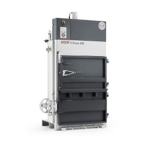 Balirka za smeće HSM V-Pres 605 eco (400V) sa izbacivačem bala 5,7T, 57 kN, težina bale 70kg