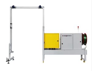 ARCUS automatski stroj za vezivanje paleta: visoki aluminijski okvir i ormar s kolutom trake