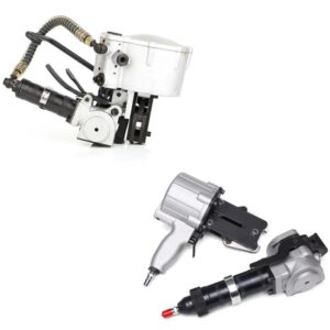 Profesionalna baterijska vezačica TES PRO 12-16mm (1/2″-5/8″) za PP/PET traku uklj. 2 baterije i punjač